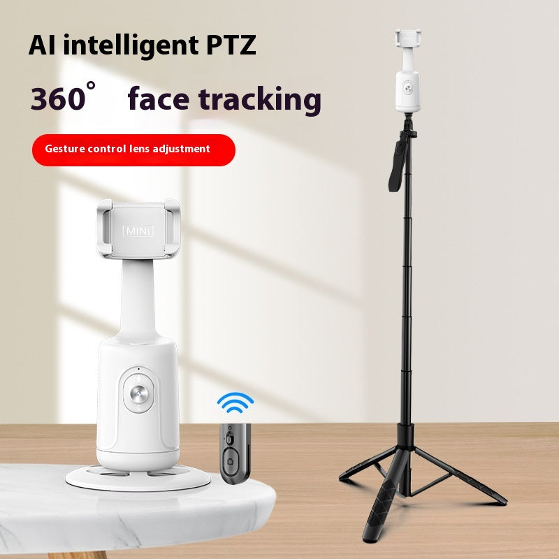360 Auto Face Tracking Gimbal AI Smart Gimbal Face Tracking Auto Phone Holder For Smartphone Video Vlog Live Stabilizer Tripod by Core Cases