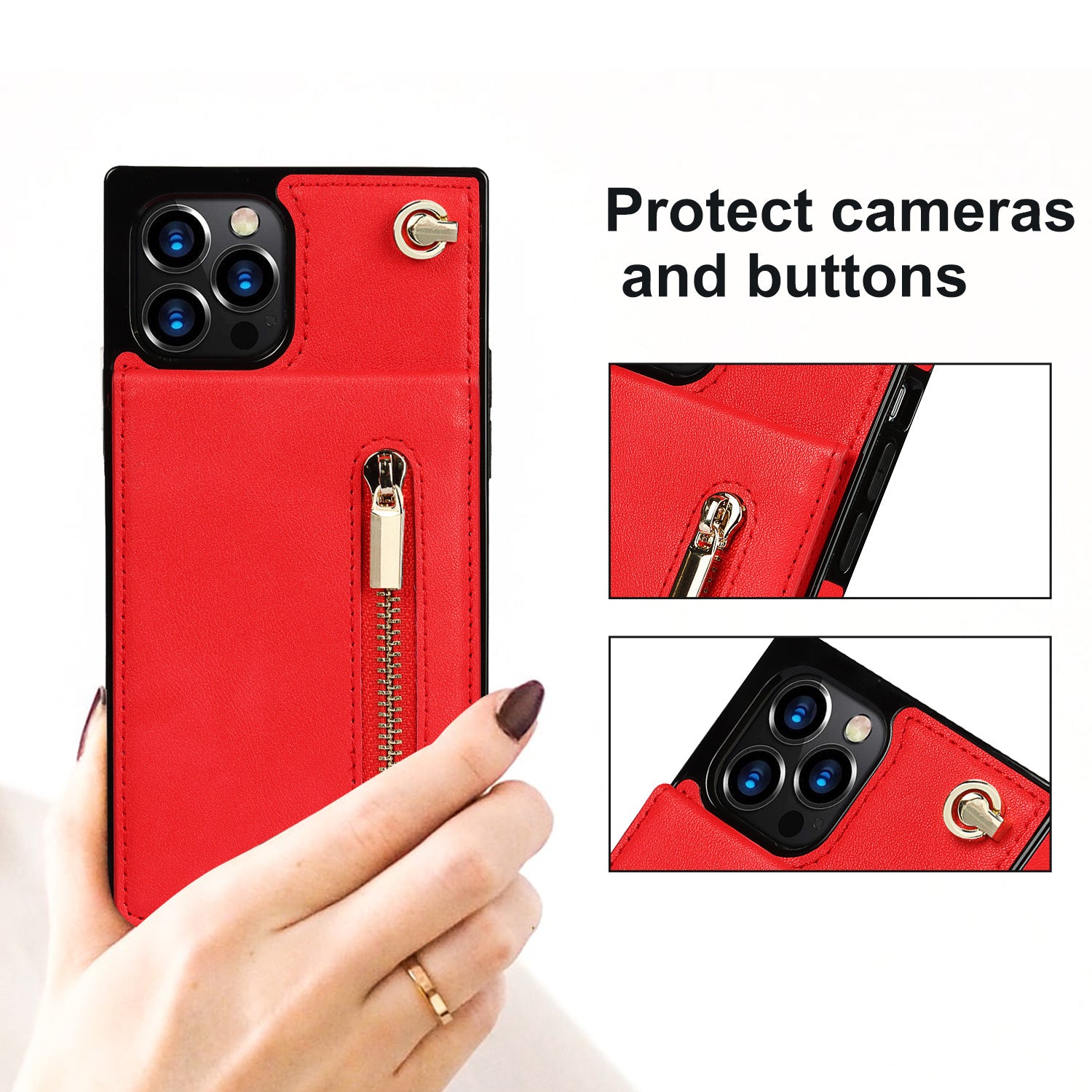 Zipper Phone Case Phone Case Crossbody by Core Cases