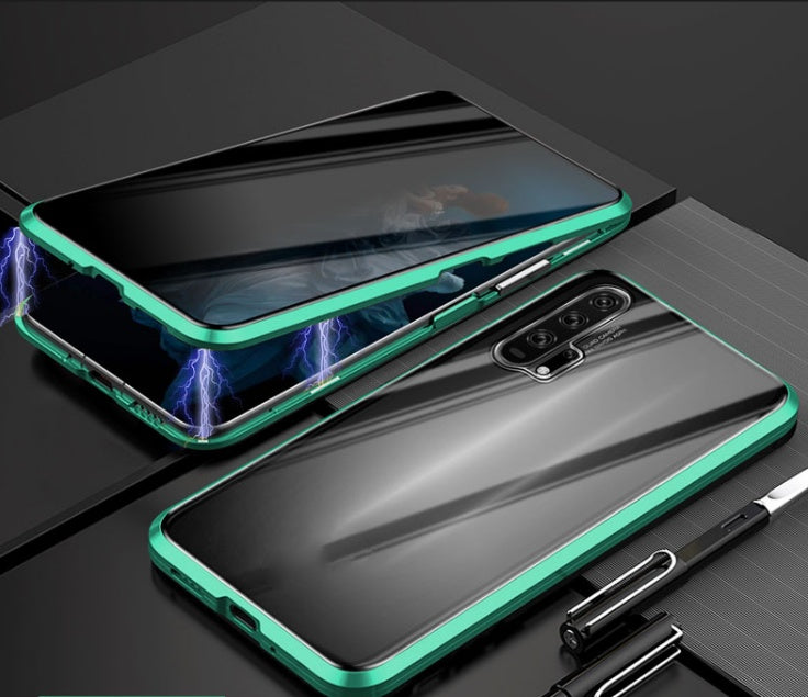 Phone Case Anti-peep Magnetic Protective Shell Magnetic Privacy Glass Case For Phone by Core Cases
