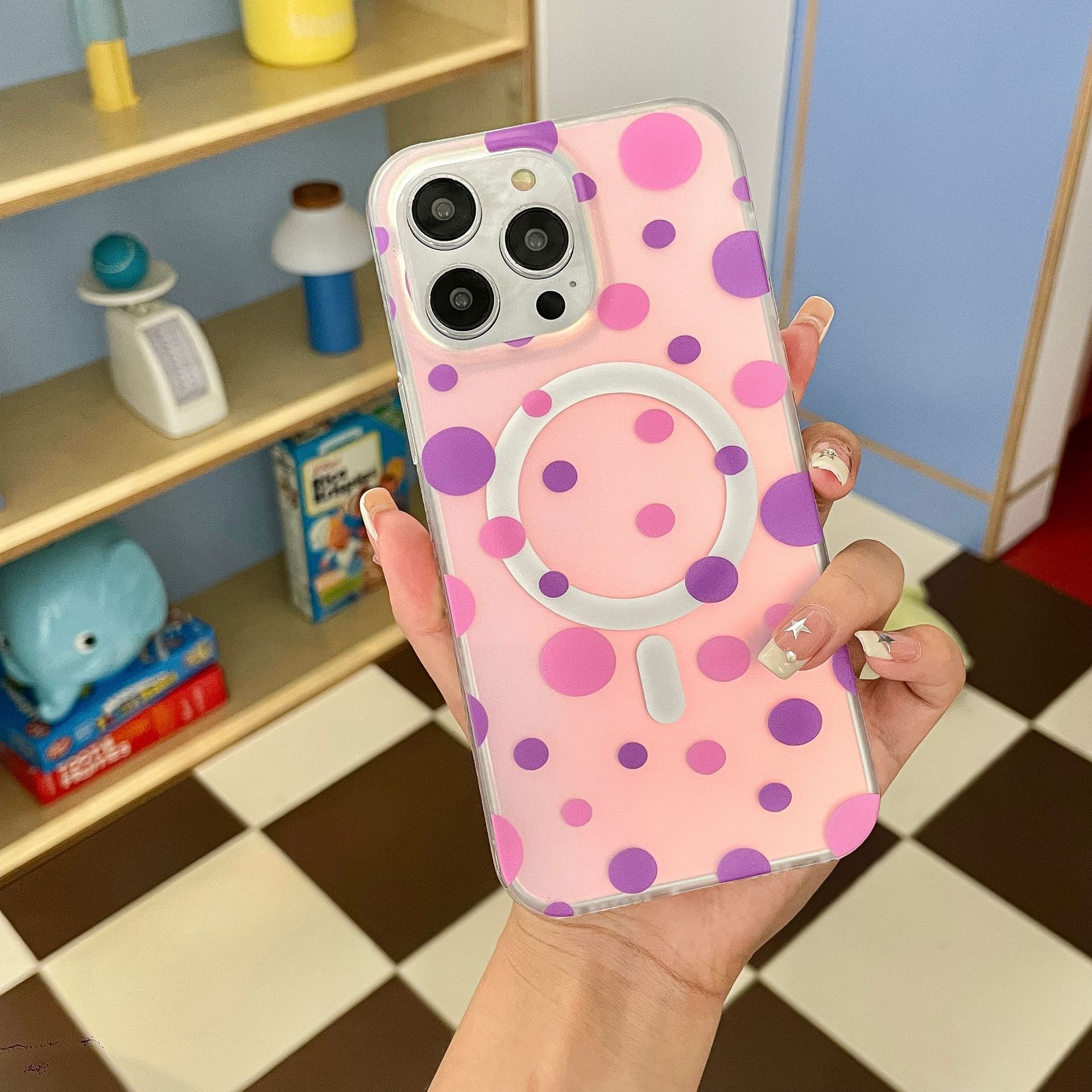 Magnetic Phone Case Wave Point Phone Case by Core Cases