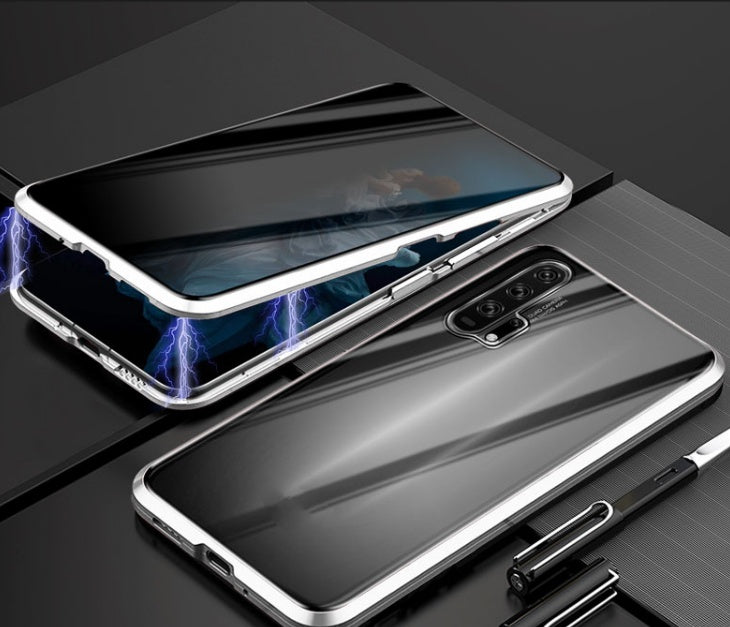 Phone Case Anti-peep Magnetic Protective Shell Magnetic Privacy Glass Case For Phone by Core Cases