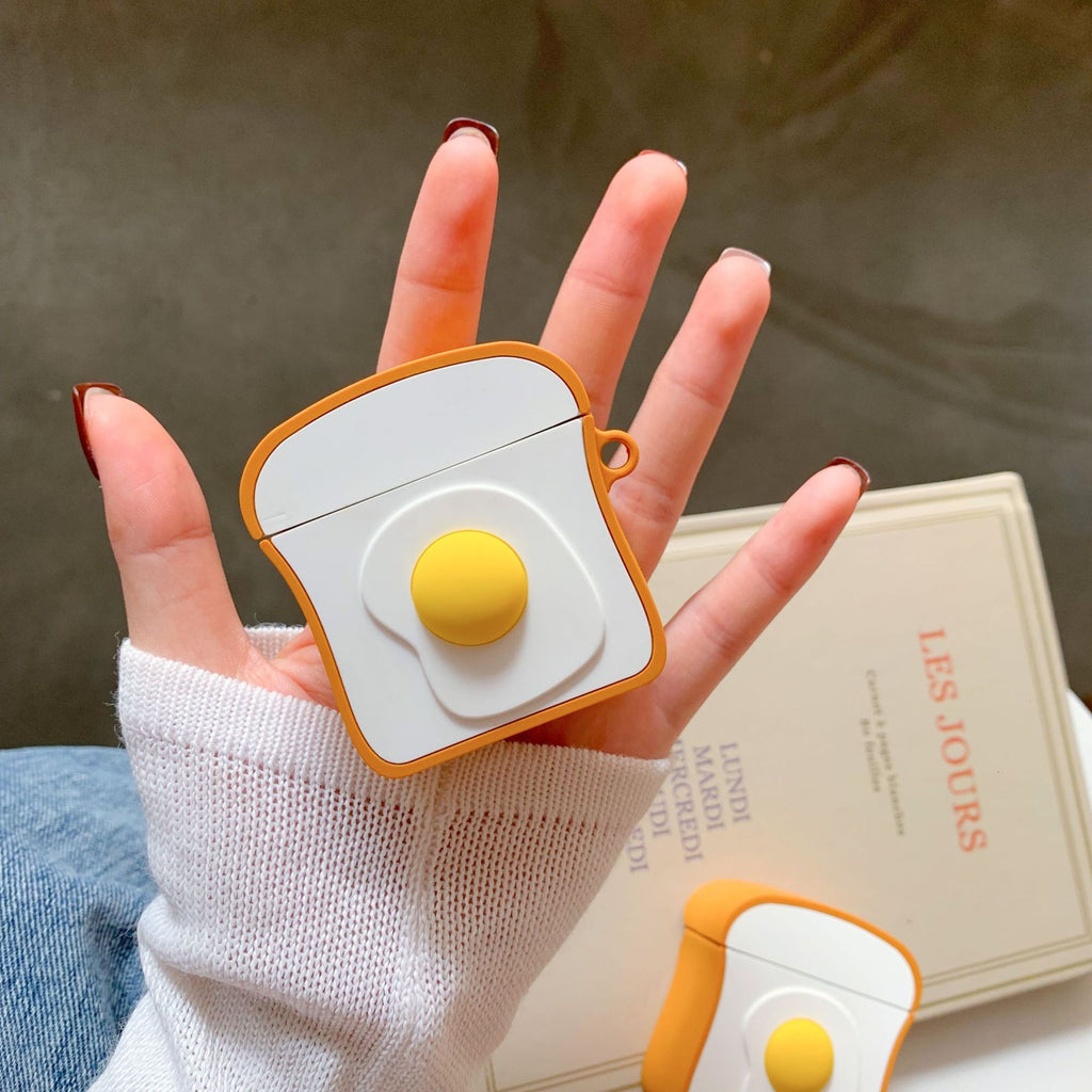 Compatible with Apple, Breakfast Egg Toast Airpod Case by Core Cases
