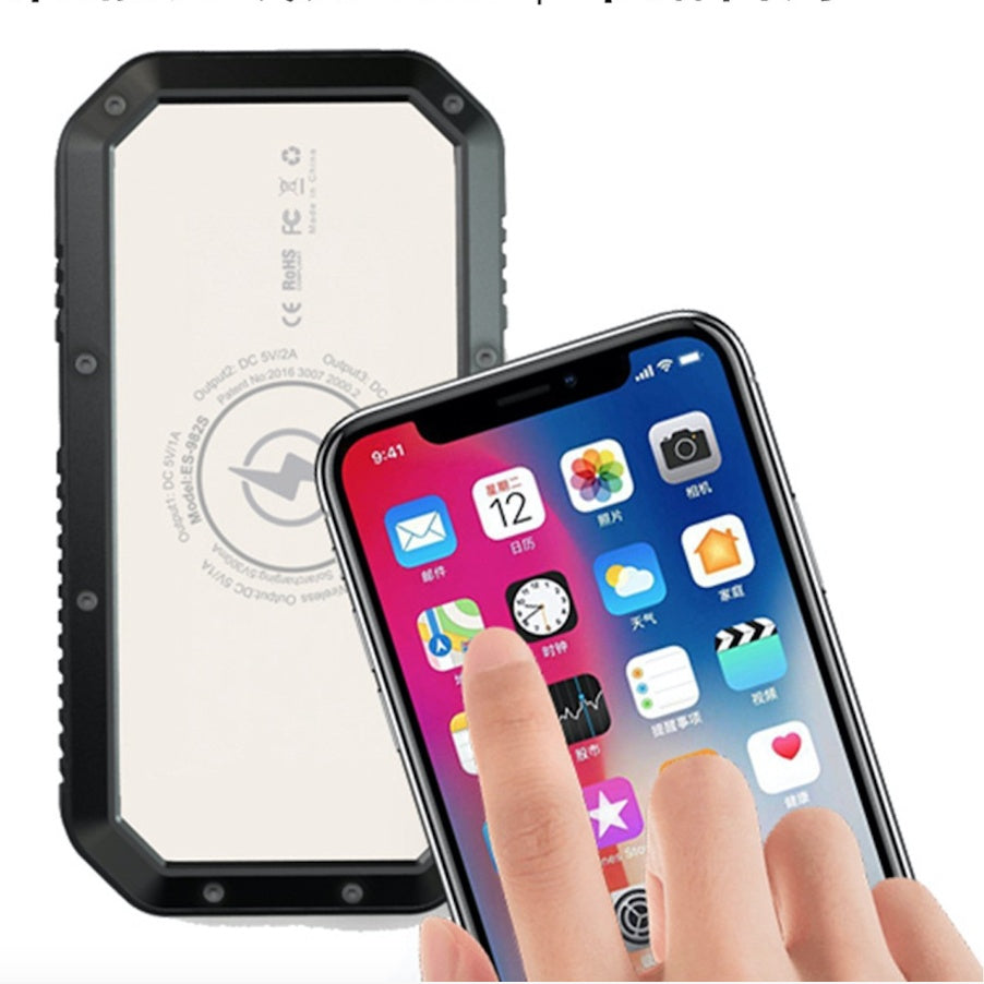 Wirelsess solar powerbank phone accessories torch by Core Cases