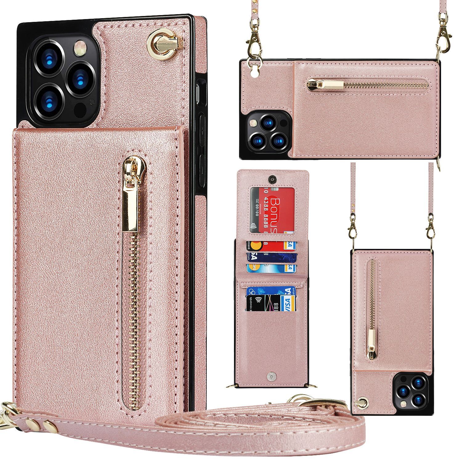 Zipper Phone Case Phone Case Crossbody by Core Cases