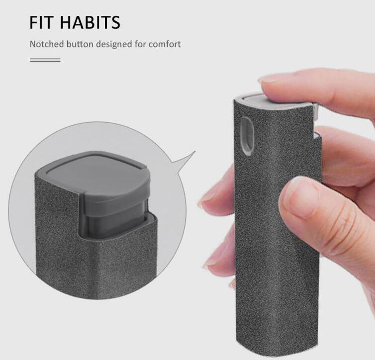 2 In 1 Phone Computer Screen Cleaner Kit For Screen Dust Removal Microfiber Cloth Set by Core Cases