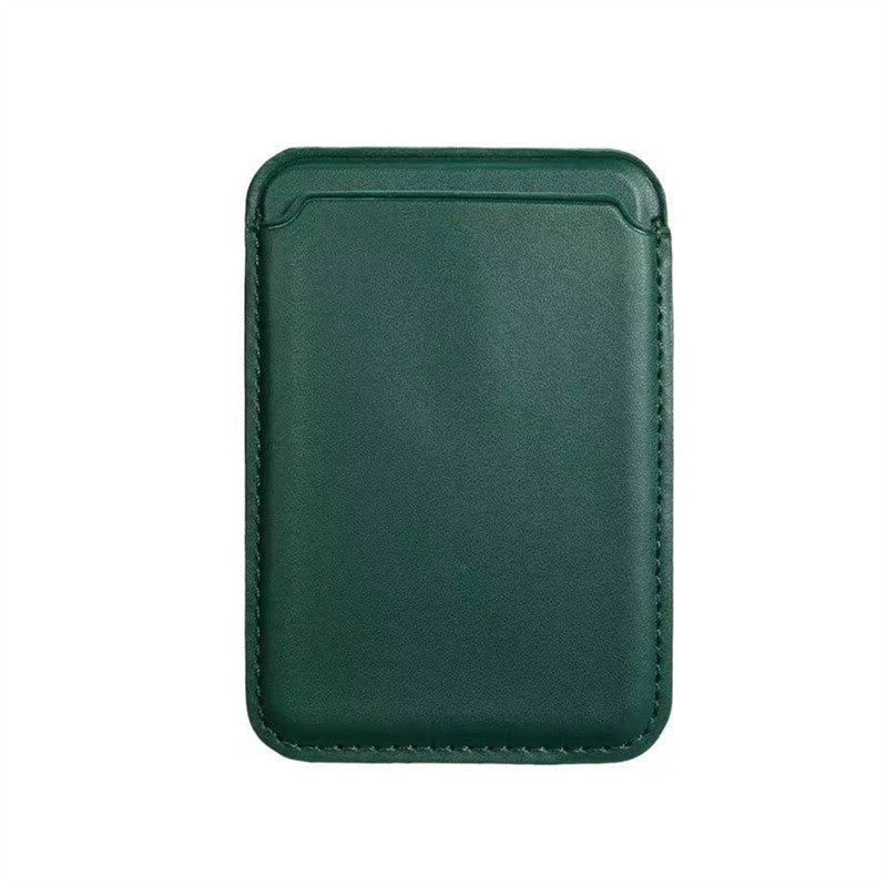 For Magsafe Magnetic Luxury Leather Card Holder Wallet Case For 14 Pro Max 13 12 Phone Bag Adsorption Accessories Cover by Core Cases