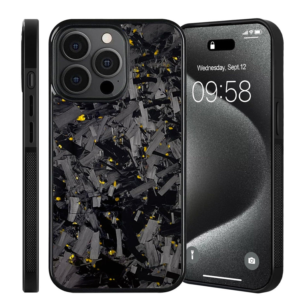 Carbon Fiber Shockproof Magnetic Phone Case For iPhone 14 Pro And 14 Pro Max