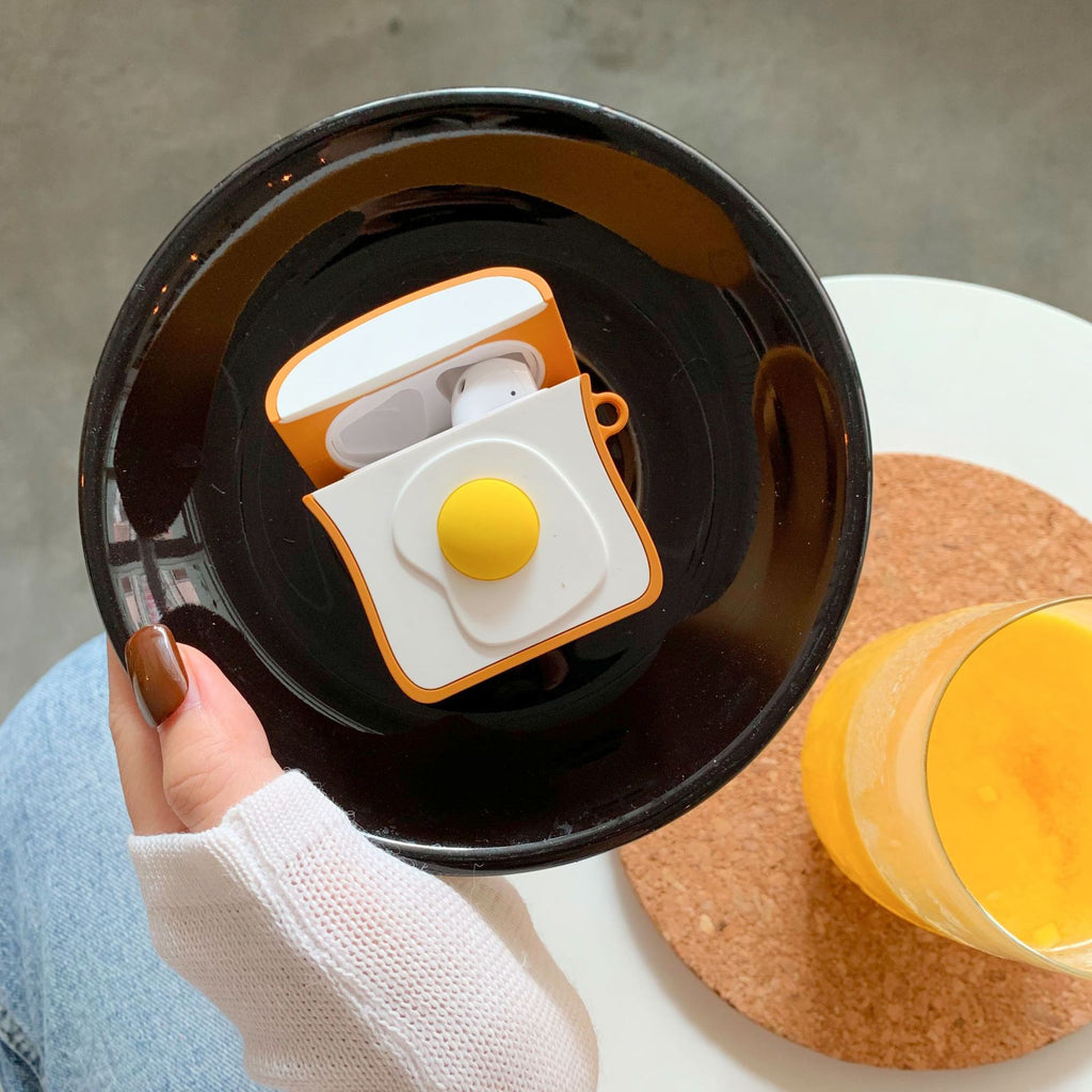 Compatible with Apple, Breakfast Egg Toast Airpod Case by Core Cases