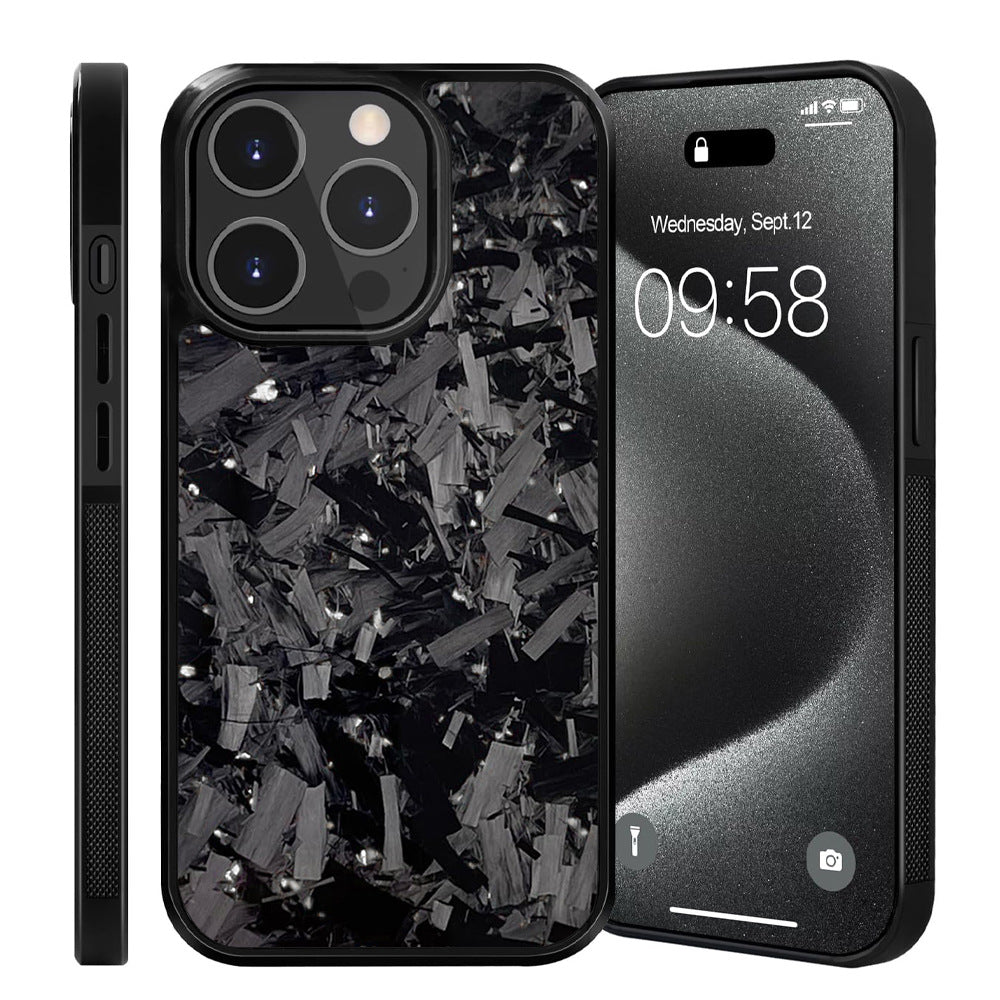 Carbon Fiber Shockproof Magnetic Phone Case For iPhone 14 Pro And 14 Pro Max
