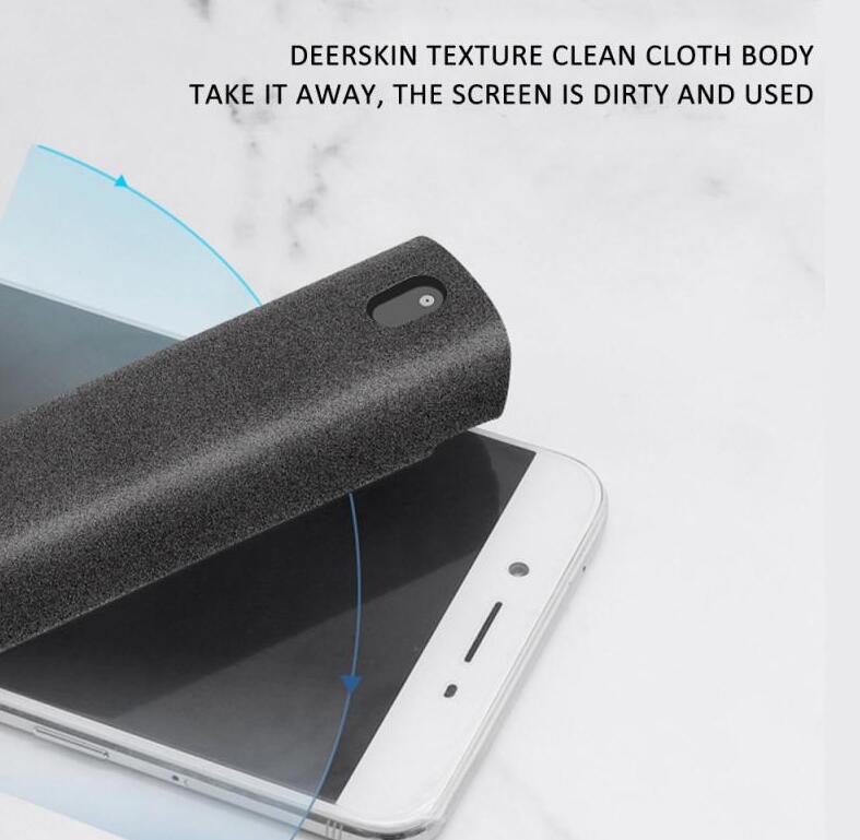 2 In 1 Phone Computer Screen Cleaner Kit For Screen Dust Removal Microfiber Cloth Set by Core Cases