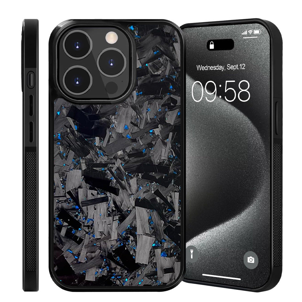 Carbon Fiber Shockproof Magnetic Phone Case For iPhone 14 Pro And 14 Pro Max