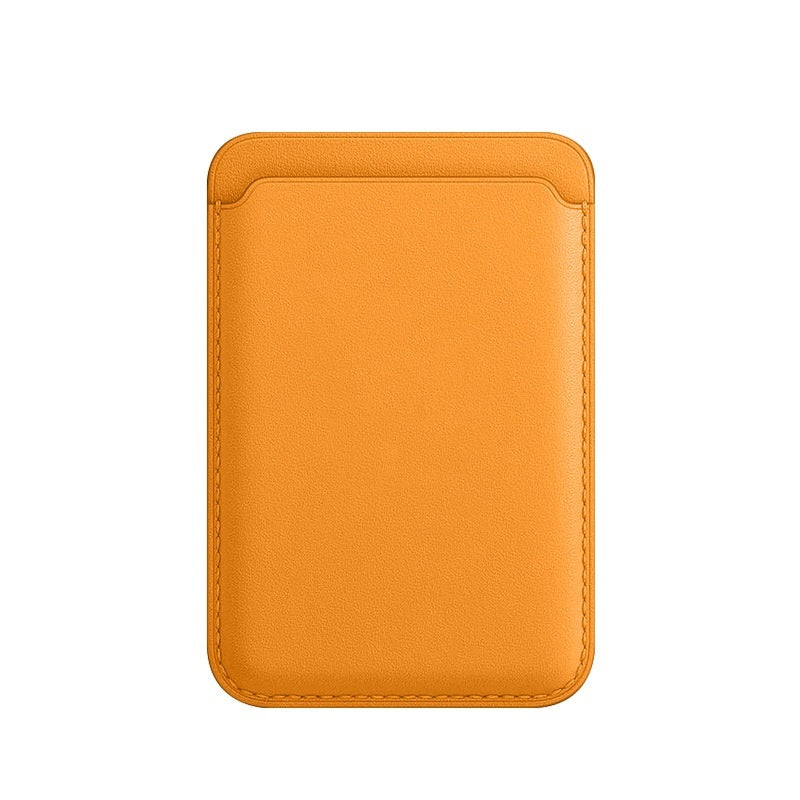 For Magsafe Magnetic Luxury Leather Card Holder Wallet Case For 14 Pro Max 13 12 Phone Bag Adsorption Accessories Cover by Core Cases