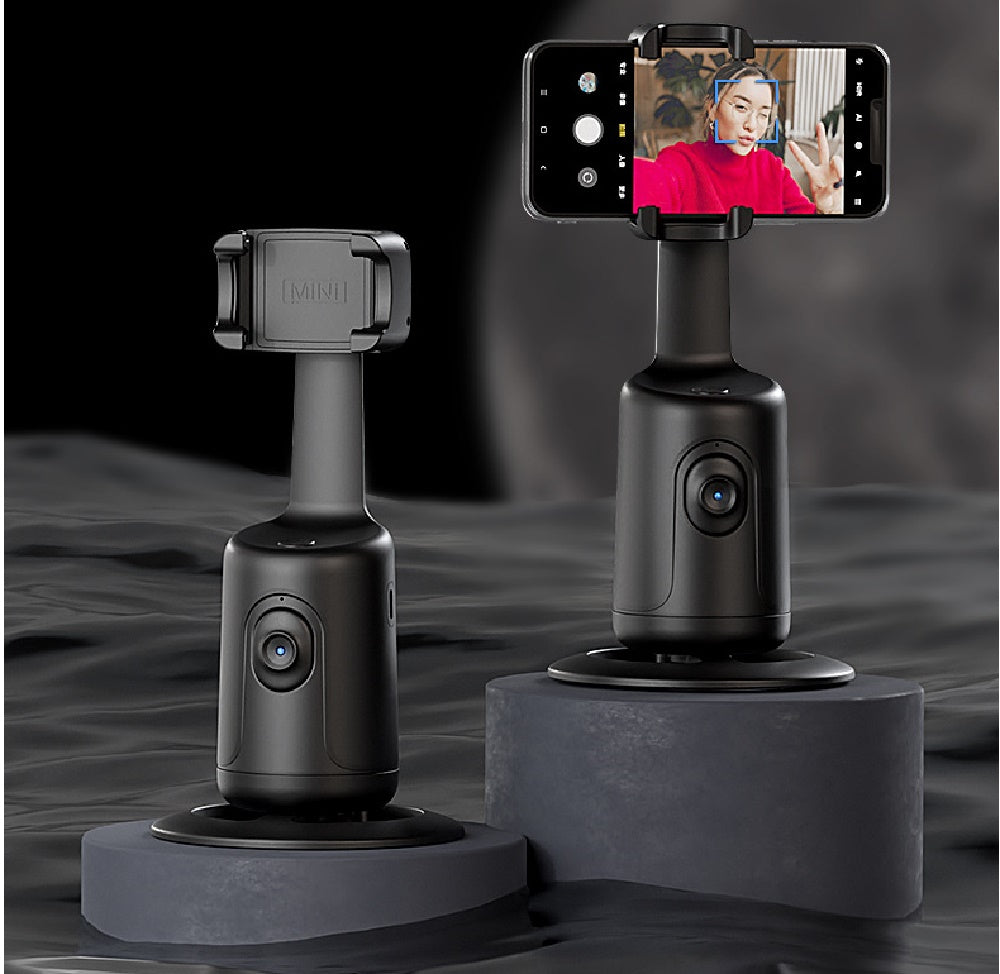 360 Auto Face Tracking Gimbal AI Smart Gimbal Face Tracking Auto Phone Holder For Smartphone Video Vlog Live Stabilizer Tripod by Core Cases