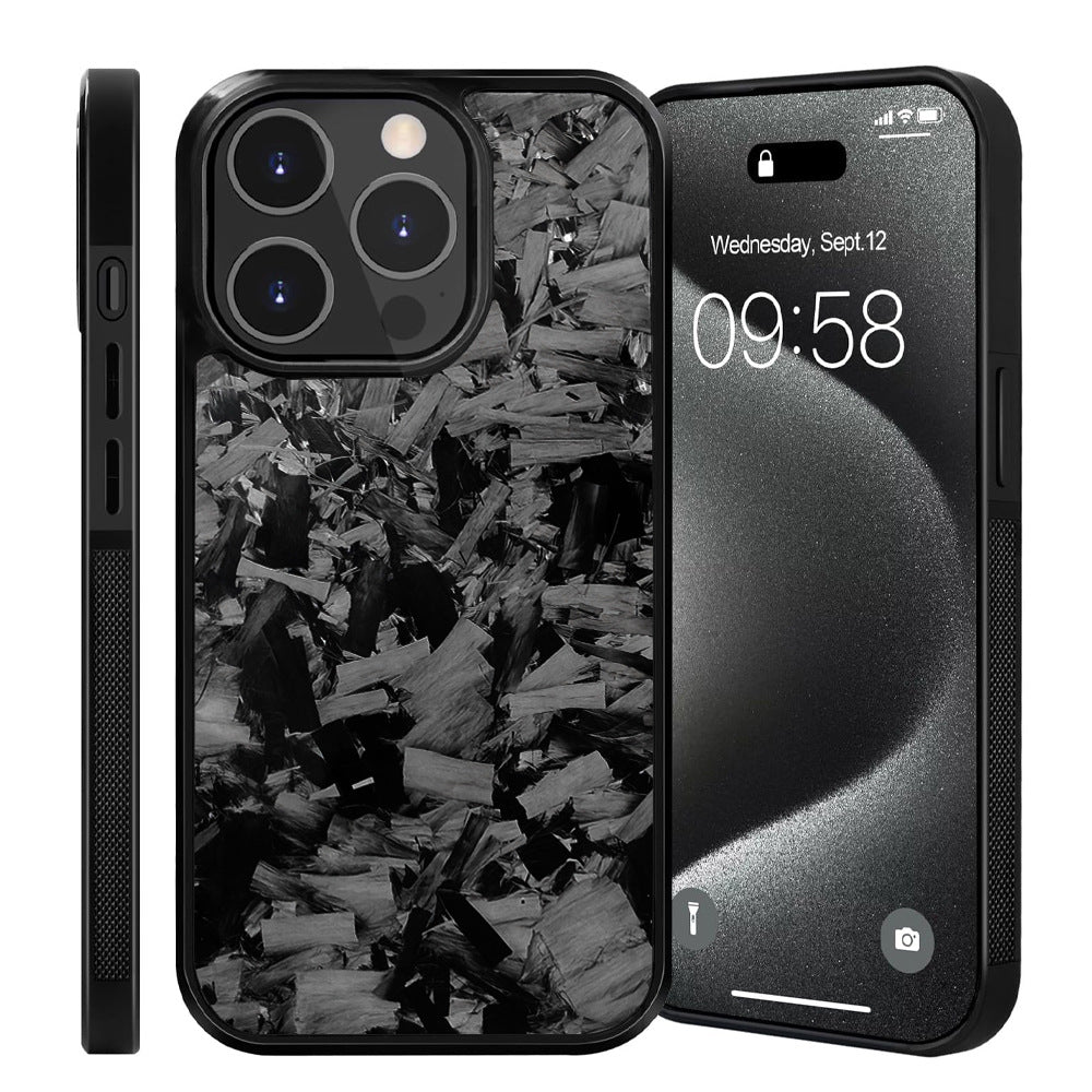 Carbon Fiber Shockproof Magnetic Phone Case For iPhone 14 Pro And 14 Pro Max