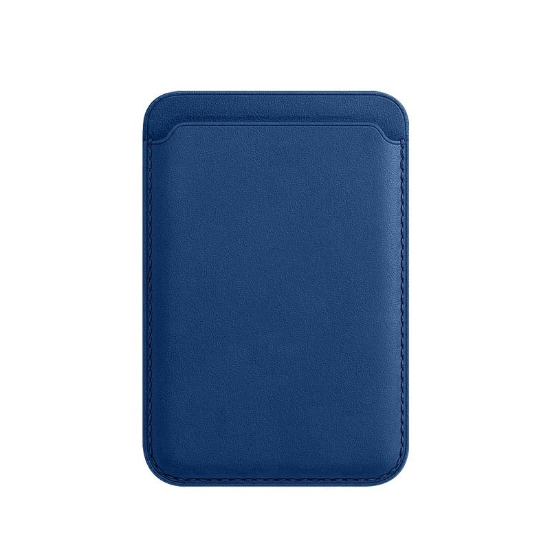 For Magsafe Magnetic Luxury Leather Card Holder Wallet Case For 14 Pro Max 13 12 Phone Bag Adsorption Accessories Cover by Core Cases
