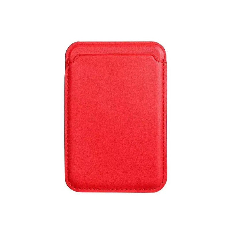 For Magsafe Magnetic Luxury Leather Card Holder Wallet Case For 14 Pro Max 13 12 Phone Bag Adsorption Accessories Cover by Core Cases