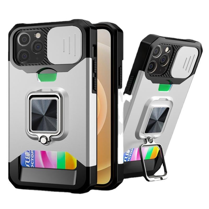 Suitable For 151617 Sliding-window Card-insert Phone Cases by Core Cases