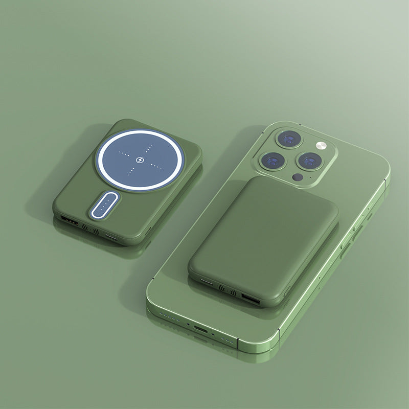 Magnetic Suction Charging Bank Wireless Charging Bank Mobile Power Supply by Core Cases