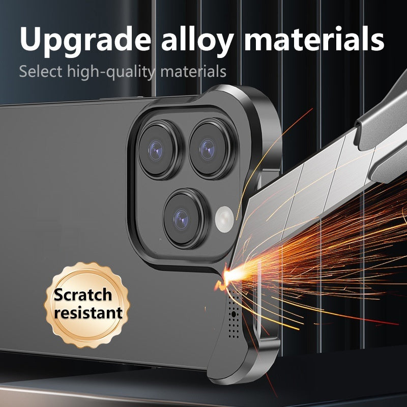 Special-shaped Aromatherapy Aluminum Alloy Metal Phone Case