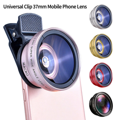 2 IN 1 Lens Universal Clip 37mm Mobile Phone Lens by Core Cases