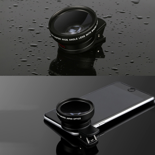 2 IN 1 Lens Universal Clip 37mm Mobile Phone Lens by Core Cases