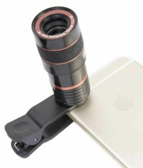HD Optical Zoom Smartphone Lens with Universal Mobile Phone Clip by Core Cases