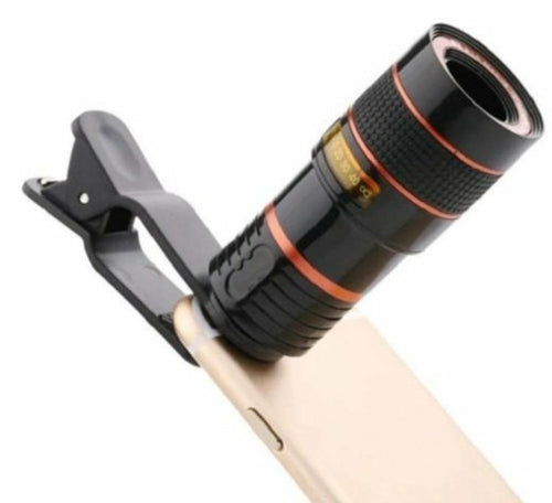 HD Optical Zoom Smartphone Lens with Universal Mobile Phone Clip by Core Cases