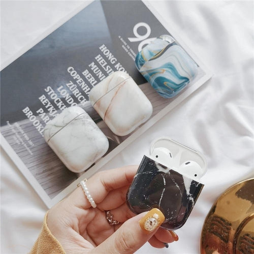 Marble AirPods Protective Case by Core Cases