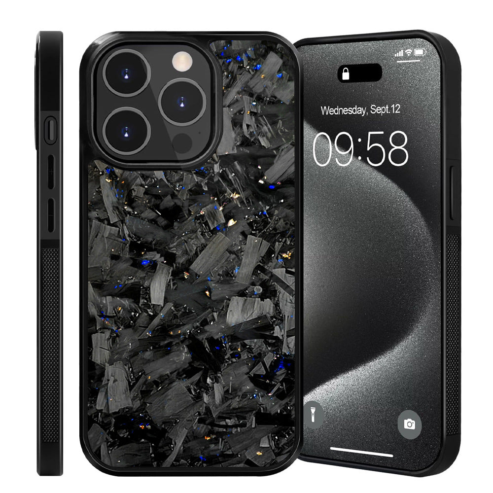 Carbon Fiber Shockproof Magnetic Phone Case For iPhone 14 Pro And 14 Pro Max
