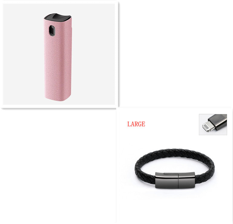 2 In 1 Phone Computer Screen Cleaner Kit For Screen Dust Removal Microfiber Cloth Set by Core Cases
