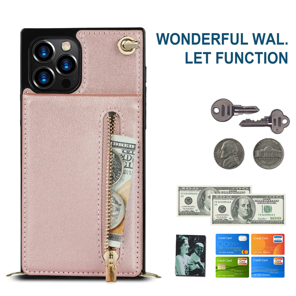 Zipper Phone Case Phone Case Crossbody by Core Cases